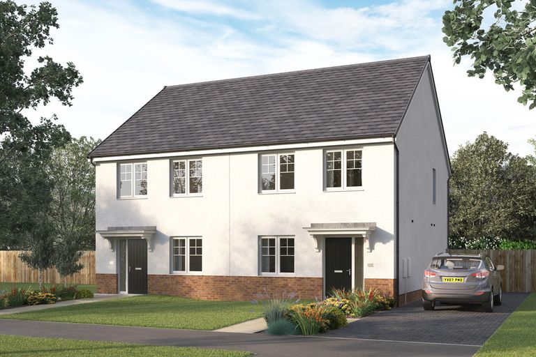 Property 1 of 9. Computer Generated Image, Indicative Exterior, New Build Home