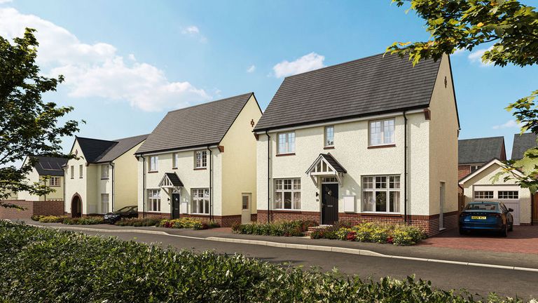 Property 2 of 7. Cae'r Odyn Street Scene