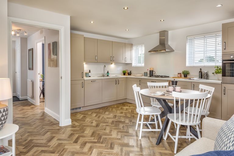 Property 2 of 10. Open Plan Kitchen In The Alderney 4 Bedroom Home