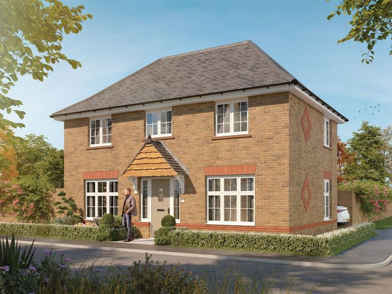 Property 1 of 10. CGI With Brick Finish Of The Amberley, A 3 Bedroom House