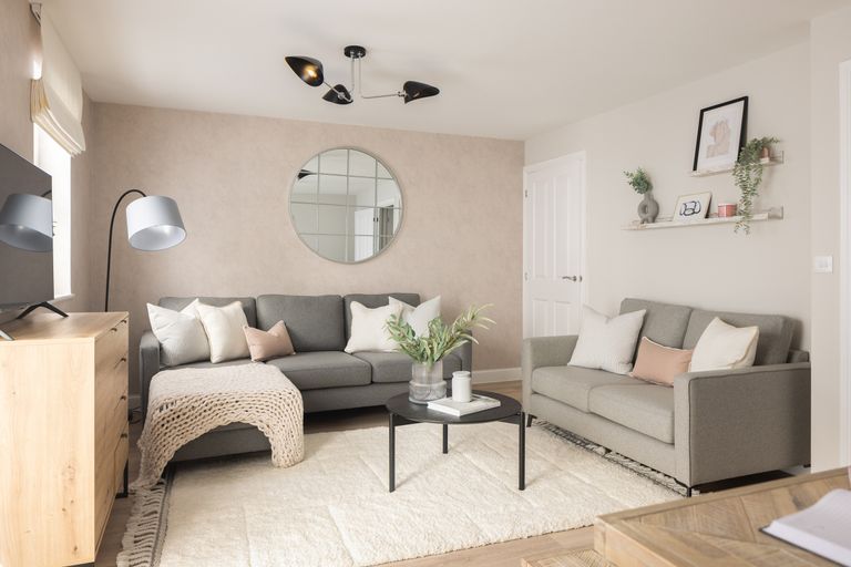Property 3 of 9. Lounge In 3 Bed Portmore Show Home