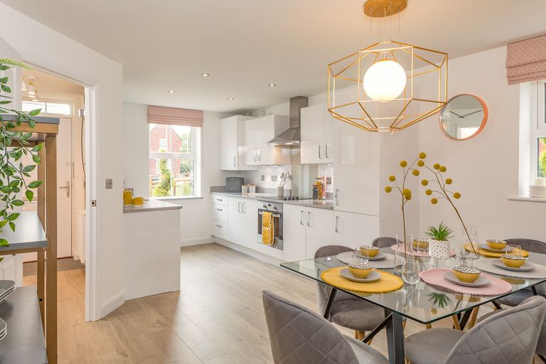 Property 1 of 7. Kitchen In The Ashurst 3 Bedroom Home