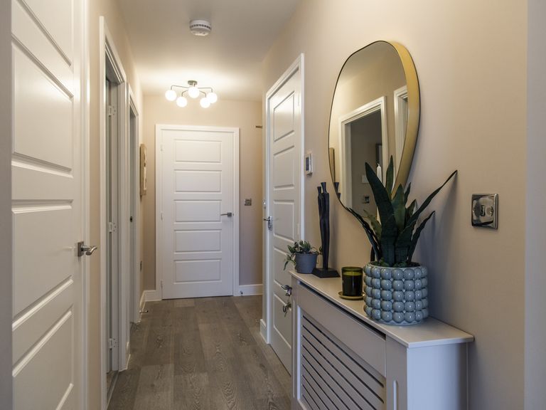 Property 3 of 6. The Mill York House Internal Apartment Image Of Open Hallway