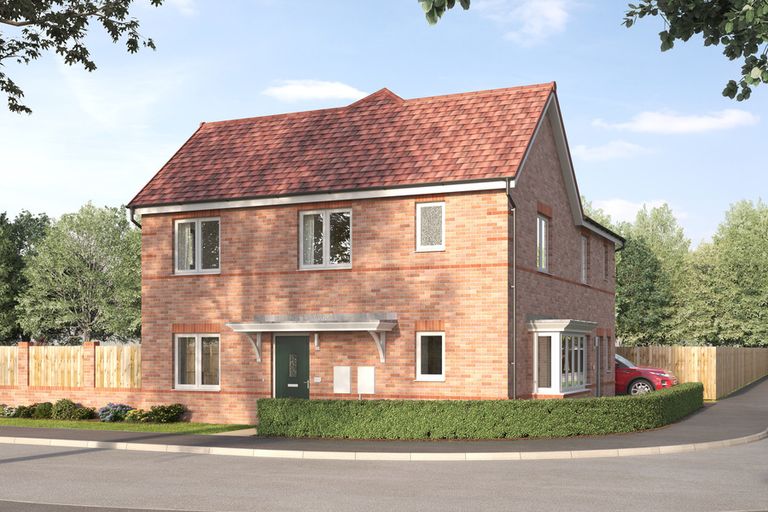 Property 1 of 9. Computer Generated Image, Indicative Exterior, New Build Home