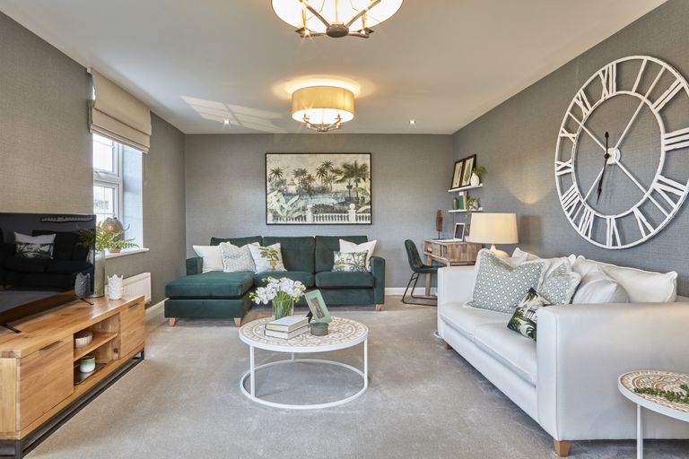 Property 3 of 9. Spacious Lounge In The Hollinwood 4 Bedroom Home
