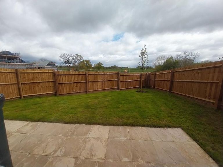 Property 3 of 10. P55 Oakfields Rear Garden 19042024.Jpg