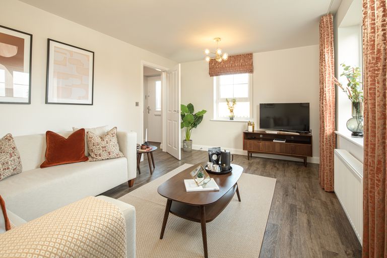 Property 3 of 8. Inside View Of Dual Aspect Lounge. Moresby. 3 Bed Home.