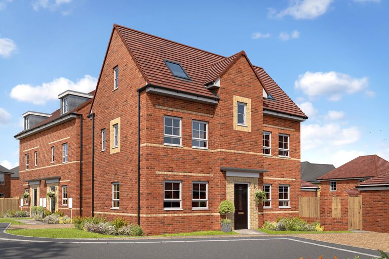 Property 1 of 9. CGI View Of Hesketh At Grey Towers Village