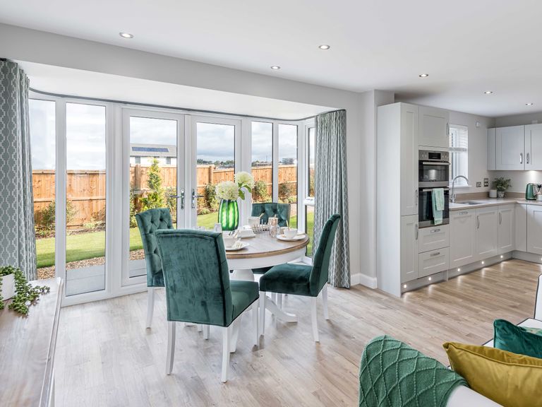 Property 3 of 10. Image Of Kitchen/Dining/Family In 4 Bedroom Glenbervie House Type At Cammo Meadows