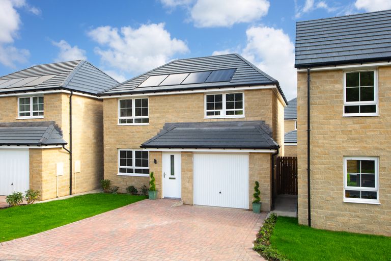Property 1 of 8. Outside View Of 4 Bedroom Detached Kennford Home