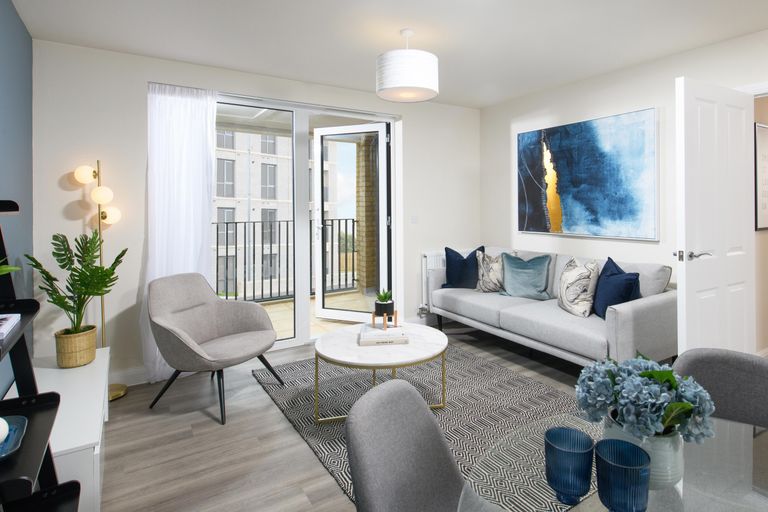 Property 3 of 8. Trumpington Meadows Lifa Apartment Living Room