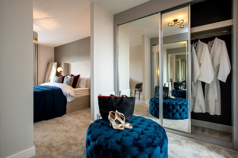 Property 1 of 12. A Useful Dedicated Dressing Area In The Main Bedroom
