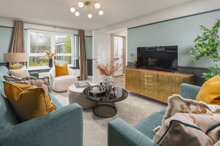 Property 3 of 9. Internal Lounge Fallow Old Durham Gate