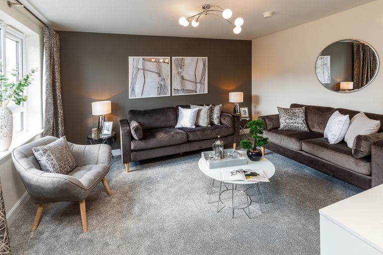 Property 2 of 10. Spacious Lounge In The Craigend Show Home
