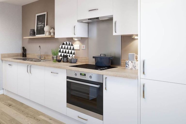 Property 3 of 12. Modern Sleek Kitchen With Energy Efficient Appliances