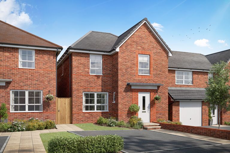 Property 1 of 8. Outside Of The 4 Bedroom Kingsley At Cuckoo Fields