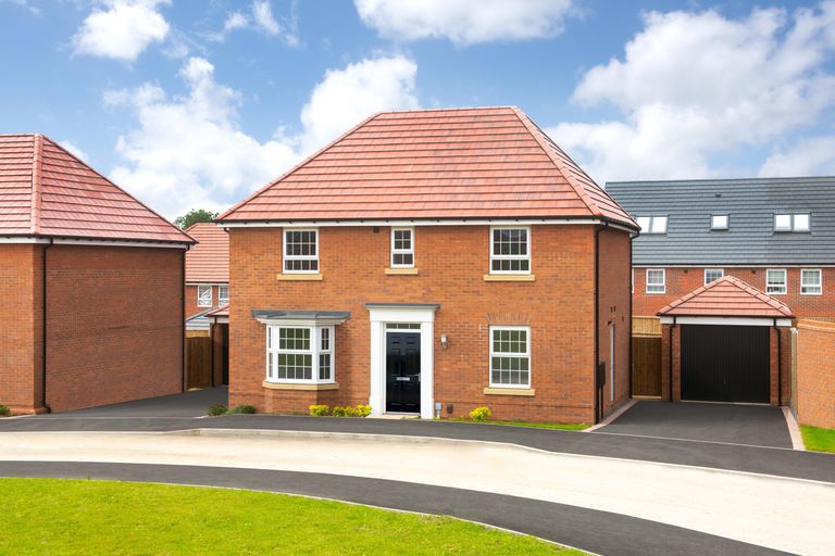 Property 1 of 10. External View Of The Four Bedroom Bradgate