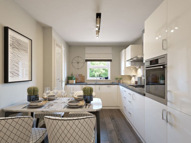 Property 2 of 6. The Bedale Bungalow Kitchen CGI