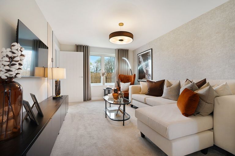 Property 1 of 12. A Calm Space, The Living Room