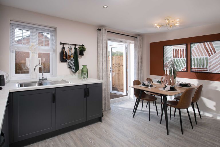 Property 2 of 9. The Kitchen In The Three Bedroom Kennett