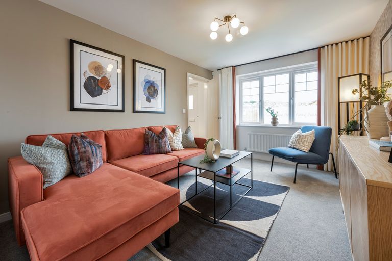 Property 2 of 11. Indicative Living Room, Contemporary Modern Decoration