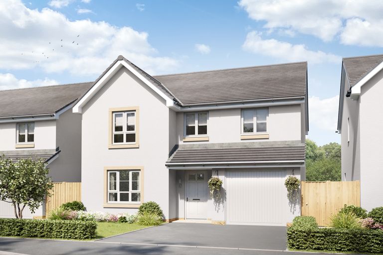 Property 1 of 10. Outside View Of 4 Bedroom Crombie Detached Home