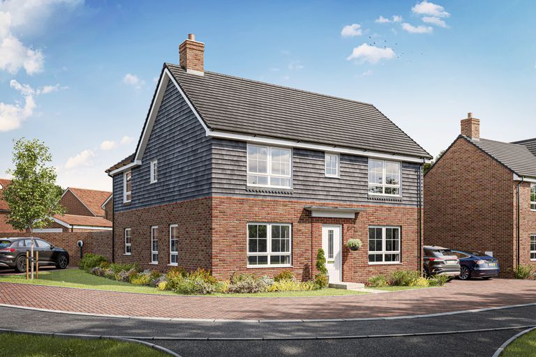 Property 1 of 10. External CGI Of The Lavenham House Type