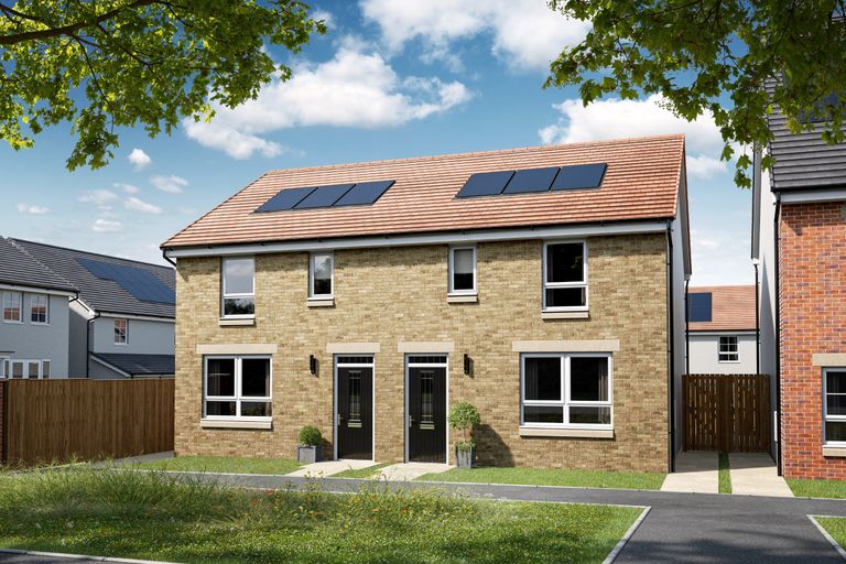 Property 1 of 9. External View Of Huntly House Type