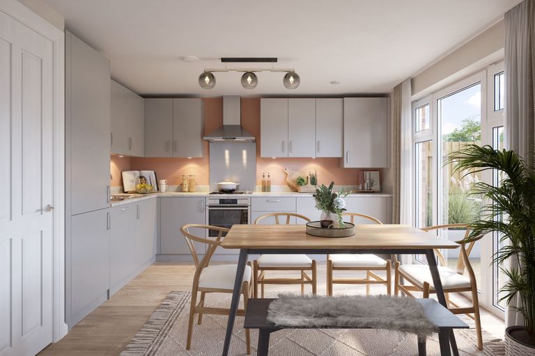 Property 2 of 9. Internal cgi Of The Bracebridge Kitchen